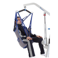 Sling pentru ridicare cu decupaj pentru toaletă