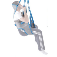 Sling pentru ridicare cu decupaj pentru toaletă