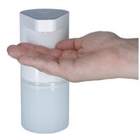 Dozator automat pentru dezinfectare cu suport UNIZDRAV, alb