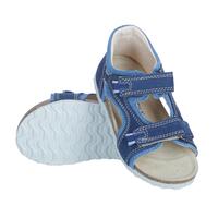 Sandale ortopedice pentru copii - tip 32 denim-albastru