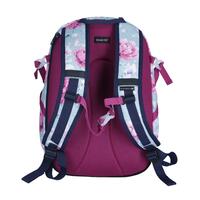 Ghiozdan ergonomic cu imprimeu floral