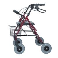 Rolator mobil ușor UNIZDRAV, argintiu