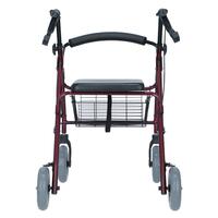 Rolator mobil ușor UNIZDRAV, argintiu