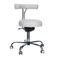 Scaun ergonomic pentru cabinete, alb