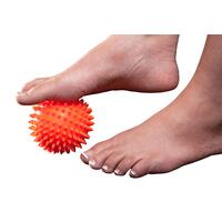 Mingi pentru masaj tip arici, verde 7 cm