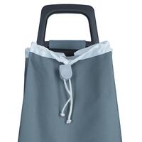 Cărucior de cumpărături pe roți, gri