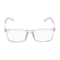 Ochelari anti-lumină albastră pentru copii roz UNIZDRAV + carcasă, geantă și set de testare