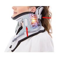 Orteză de tracțiune pentru gât și coloana cervicală + pompă