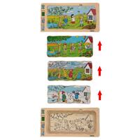 Puzzle educativ 4 anotimpuri de la Beleduc