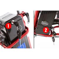 Tricicletă electrică  Tornado ZTECH, roșu