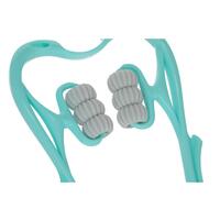 Instrument de masaj pentru coloana cervicală cu 6 role