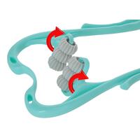 Instrument de masaj pentru coloana cervicală cu 6 role