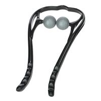 Instrument de masaj pentru gât și coloana cervicală cu 2 capete