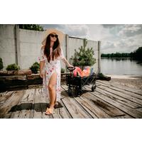 Carucior de transport pliabil UNIZDRAV  cu o capacitate de încărcare suplimentară de până la 150 kg