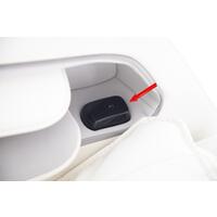 Scaun electric de masaj Prestige 3D MASSAGER cu ionizator de aer, alb