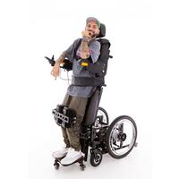 Scaun cu rotile electric cu ridicare verticală