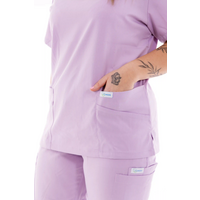 Bluză medicală damă Unidress Comfort, lavandă