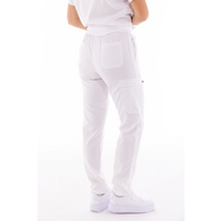Pantaloni medicali damă Unidress Basic, alb