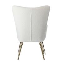 Fotoliu de relaxare cu taburet Gold Luxury