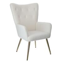 Fotoliu de relaxare cu taburet Gold Luxury