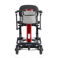 Scaun cu rotile pliabil COMPACT pentru seniori cu baterie litiu