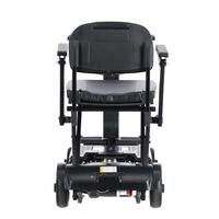 Scaun cu rotile pliabil COMPACT pentru seniori cu baterie litiu