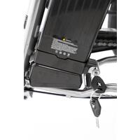 Tricicletă electrică Tornado ZTECH, argintie