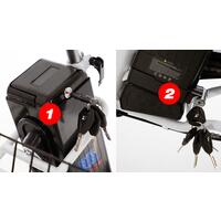 Tricicletă electrică Tornado ZTECH, argintie