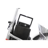 Tricicletă electrică Tornado ZTECH, argintie