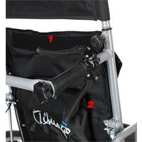 Scaun cu rotile reglabil