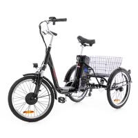 Tricicletă electrică  Tornado ZTECH, neagră