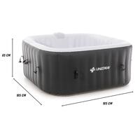 Jacuzzi cu hidromasaj gonflabil UNIZDRAV pentru 6 persoane