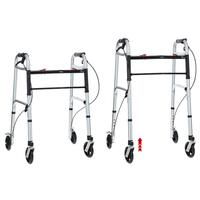 Cadru de mers pliabil cu roți