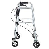 Cadru de mers pliabil cu roți