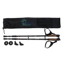 Bețe de trekking, negre