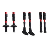 Bețe de trekking, roșii