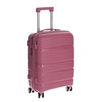 Valiză de călătorie, roz antic