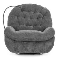 Fotoliu relaxant elegant TRENDY, antracit