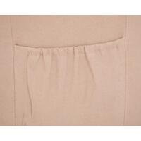 Fotoliu de relaxare COMFORT, material bej