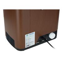 Concentrator de oxigen cu ieșire vocală UNIZDRAV, 7 l/min, imitație de lemn