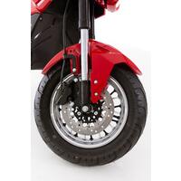 Motocicletă electrică e-Flex, roșie