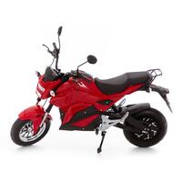 Motocicletă electrică e-Flex, roșie - CRAPATURĂ PE PLASTICUL DIN FAȚĂ