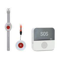 Set buton SOS cu alarmă și aplicație mobilă