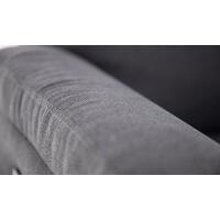 Fotoliu relaxant COMFORT cu funcție de masaj și încălzire, material textil antracit