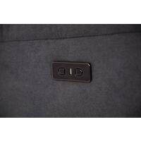 Fotoliu relaxant COMFORT cu funcție de masaj și încălzire, material textil antracit