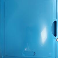 Noptieră MEDIK din plastic, albastră - ZGÂRIETURI UȘOARE