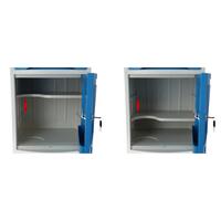 Noptieră MEDIK din plastic, albastră - LATERAL JOS CRĂPAT