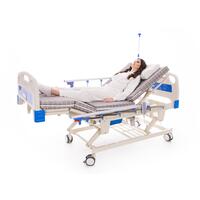 Pat electric rabatabil cu saltea Multibed - ZGÂRIETURI, ROȚI ȘI SALTEA UȘOR MURDARE