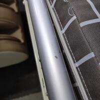 Pat electric rabatabil cu saltea Multibed - ZGÂRIETURI, ROȚI ȘI SALTEA UȘOR MURDARE