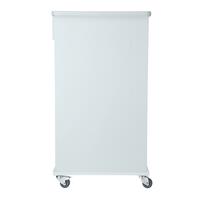 Noptieră UNIZDRAV, albă - COLȚUL STÂNGĂ JOS DETERIORAT